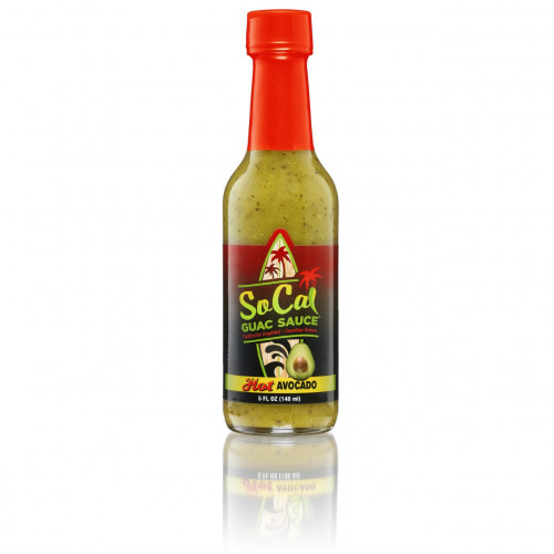 SoCal Guac Sauce Hot Avocado Hot Sauce - 5 ounce bottle
