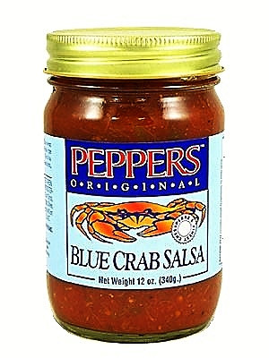 Peppers Blue Crab Original Salsa - 12 Ounce Jar