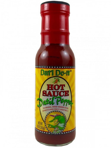 Dat'l Do-It Datil Pepper Hot Sauce - 10 Ounce Bottle