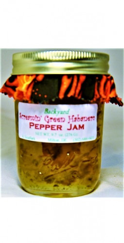 Backyard Screamin' Green Habanero Hot Pepper Jelly - 9.7 ounce jar
