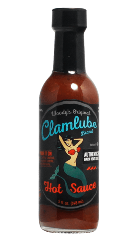 Clamlube Hot Sauce Potion No. 2 Authentic Black Dark Heat Soul Quench - 5 Ounce Bottle