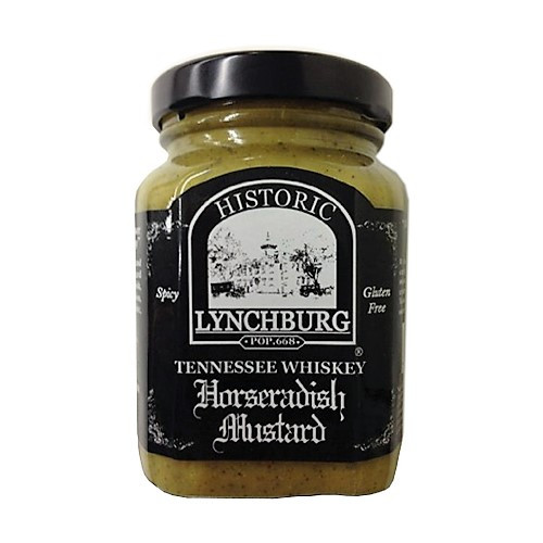 Lynchburg Tennessee Whiskey Horseradish Mustard - 8 ounce jar
