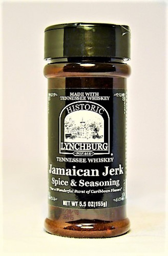 Lynchburg Tennessee Jamaican Jerk Spice & Seasoning - 5.5 ounce shaker