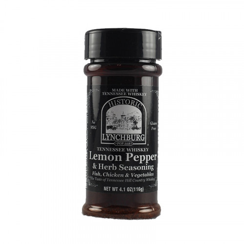 Lynchburg Tennessee Lemon Pepper & Herb Seasoning - 4.1 ounce shaker