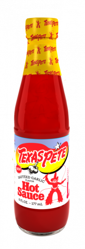 Texas Pete Sauteed Garlic Flavor Hot Sauce - 6 ounce bottle