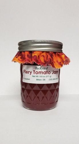 Backyard Fiery Tomato Jam - 9.8 Ounce Jar