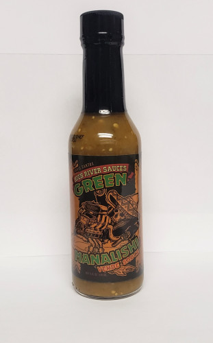 High River Sauces Green Manalishi Verde Sauce - 5 ounce bottle