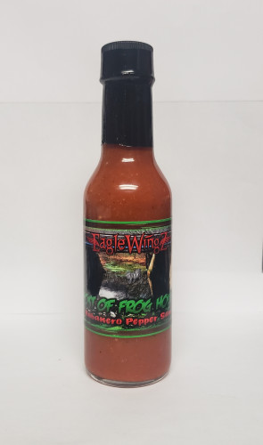 Eagle Wingz Ghost Of Frog Hollow Ghost Habanero Pepper Sauce - 5 Ounce Bottle