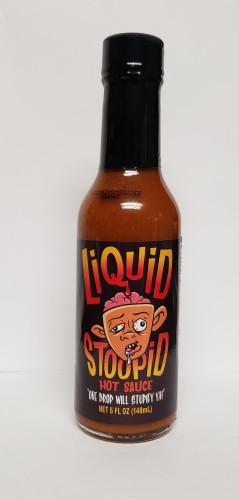 Liquid Stoopid Hot Sauce - 5 ounce bottle