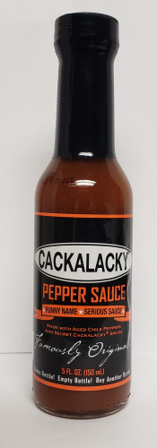 Cackalacky Pepper Sauce - 5 Ounce Bottle