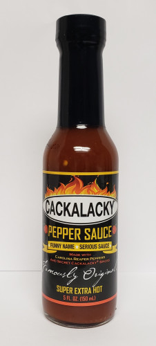 Cackalacky Super Extra Hot Sauce - 5 Ounce Bottle