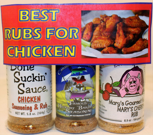 Best Rubs For Chicken - 3 Pack Gift Set