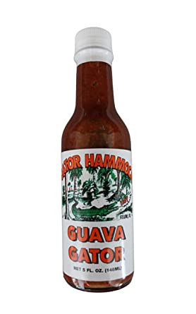 Gator Hammock Guava Gator Hot Sauce - 5 Ounce Bottle
