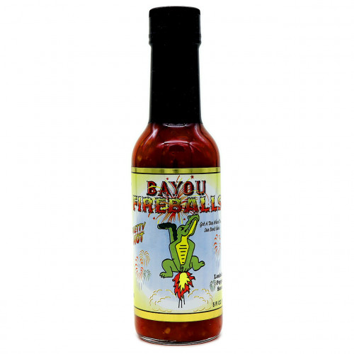 Bayou Fireballs Louisiana Pepper Sauce - 5 Ounce Bottle