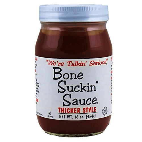 Bone Suckin' Sauce Thicker Style - 16 ounce jar
