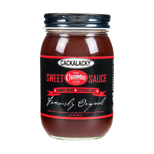 Cackalacky Sweet Cheerwine Sauce - 16 ounce jar