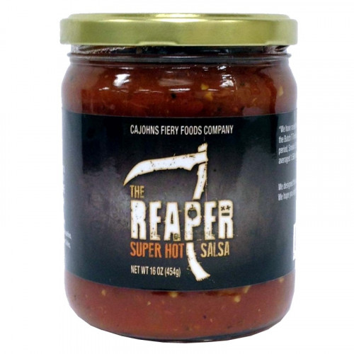 CaJohns The Reaper Super Hot Salsa - 16 Ounce Jar