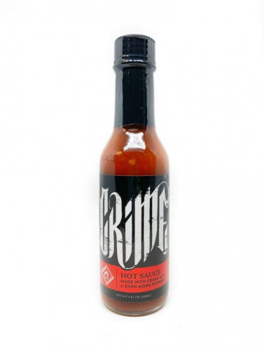 Carlsbad Gourmet Crime Hot Sauce Made With Crime Ale - 5 Ounce Bottle