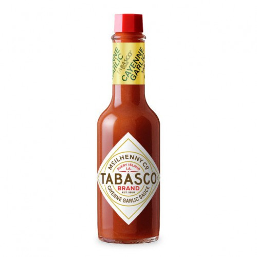 Tabasco Cayenne Garlic Hot Sauce-5 ounce bottle