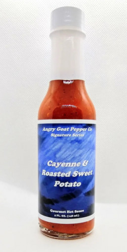 Angry Goat Pepper Co. Cayenne & Roasted Sweet Potato Hot Sauce - 5 Ounce Bottle