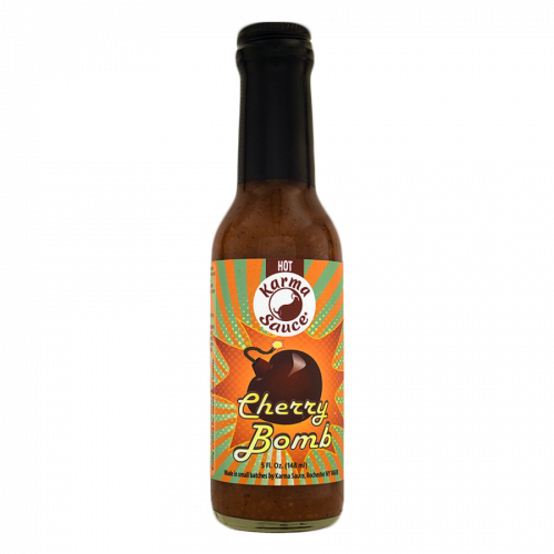 Karma Sauce - Cherry Bomb Hot Sauce - 5 ounce bottle