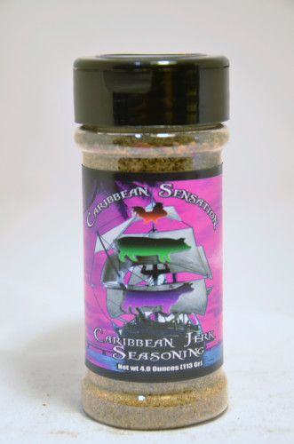 Caribbean Sensation Caribbean Jerk Seasoning - 4 ounce shaker