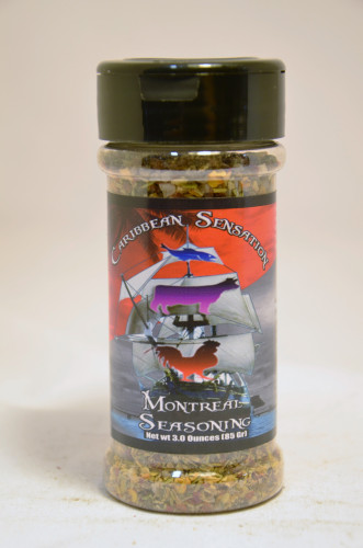 Caribbean Sensation Montreal Seasoning - 3 ounce shaker