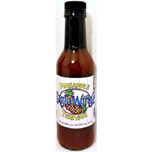 Eagle Wingz Pineapple Teriyaki Hot Sauce – 5 Ounce Bottle