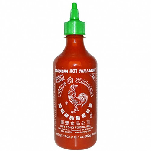 Tuong Ot Sriracha Huy Fong Hot Chili Sauce - 17 Ounce Bottle