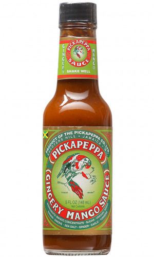 Pickapeppa Gingery Mango Sauce - 5 ounce bottle