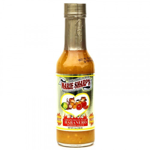 Marie Sharp's Grapefruit Pulp Habanero Pepper Sauce - 5 ounce bottle