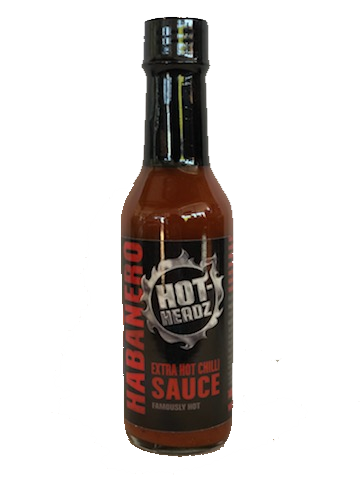 Hot-Headz Habanero Hot Sauce - 5 Ounce Bottle