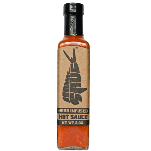 Hank Sauce Herb Infused Original Hot Sauce - 8 Ounce Bottle