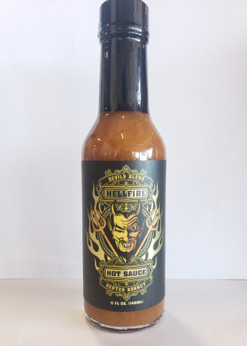 Hellfire Devil's Blend Scotch Bonnet Hot Sauce - 5 Ounce Bottle