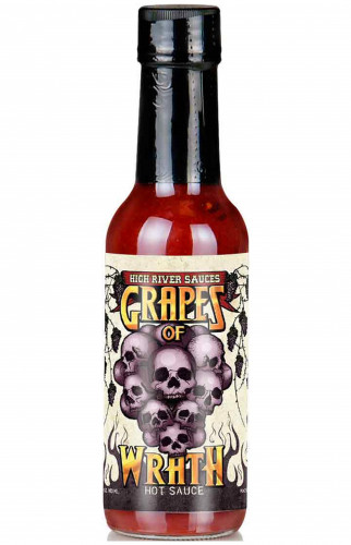 High River Sauces Grapes Of Wrath Hot Sauce - 5 ounce bottle