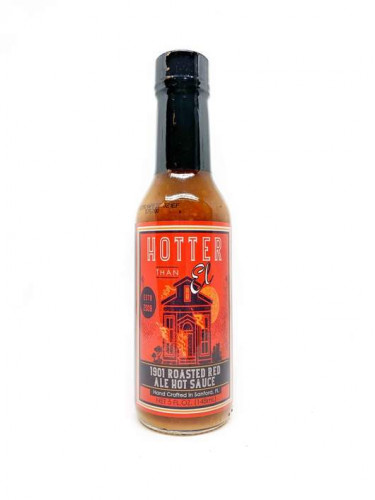 Hotter Than El 1901 Roasted Ale Hot Sauce - 5 ounce bottle