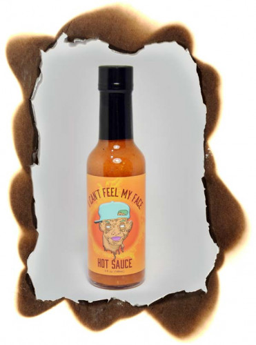 I Can't Feel My Face Hot Sauce - 5 Ounce Bottle