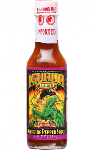 Iguana Red Cayenne Pepper Sauce - 5 Ounce Bottle