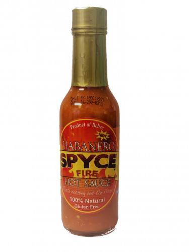 Spyce Habañero Fire Hot Sauce- 5 ounce bottle