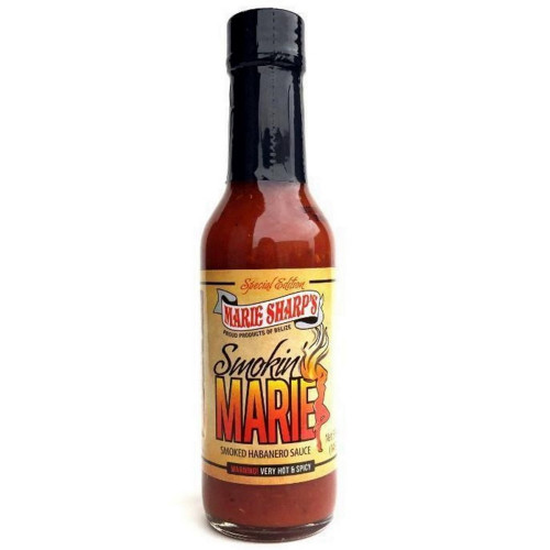 Marie Sharp's Smokin' Marie Pepper Sauce - 5 ounce bottle