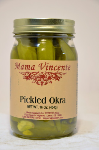 Mama Vincente Pickled Okra-16 Ounce Jar