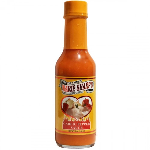 Marie Sharp's Garlic Pepper Sauce - 5 ounce bottle