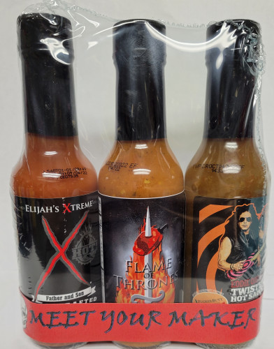 3 Pepper Gift Set – Van Roehling Sauces & Rubs - VR Foods