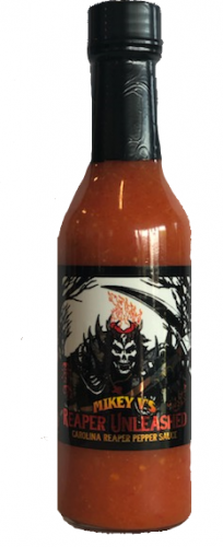 Mike V's Reaper Unleashed Carolina Reaper Pepper Sauce- 5 ounce bottle