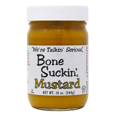 Bone Suckin' Mustard - 12 ounce jar
