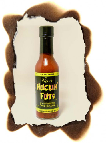 Nuckin' Futs Hot Sauce - 5 ounce bottle