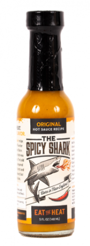 The Spicy Shark Original Hot Sauce- 5 ounce Bottle