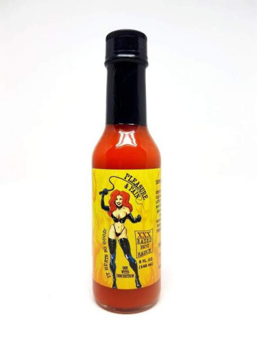 Pleasure And Pain XXX Rated Hot Sauce - 5 ounce bottle