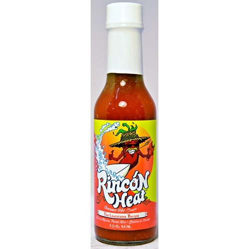 Rincon Heat Gourmet Hot Sauce - The Louisiana Recipe - 5 ounce bottle