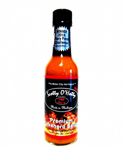 Scotty O'Hotty Premium Habanero Sauce - 5.3 ounce bottle